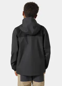 Helly Hansen nuorten kuoritakki Vancouver Rain - ebony - 4