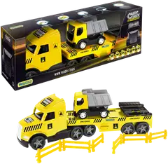 Wader Magic Truck Technic Lavettirekka Ja Ajoneuvo - 1