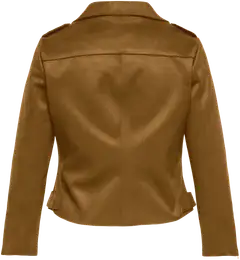 ONLY CARMAKOMA naisten biker-takki Carsherry - COGNAC - 2