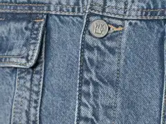 WKLY. miesten farkkuliivi 194W042605 - Mid-blue denim - 6