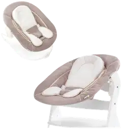 Hauck sitteri ja syöttötuolin istuin Alpha beige - 1
