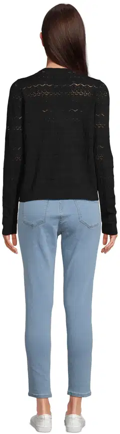 House naisten neuletakki lyhyt 213H262910 - black - 3