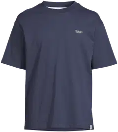 WKLY. miesten t-paita selkäprintillä, väljä istuvuus, oversize 195W252601 - Navy - 2