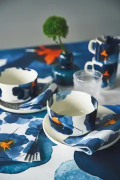 Marimekko Valssi sininen lautasliina 20kpl/33cm - 2