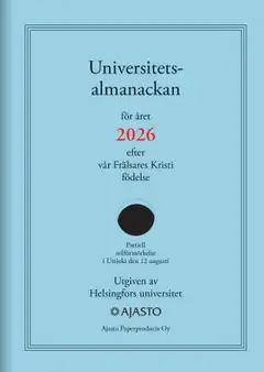 Ajasto Fickkalender Universitetsalmanackan - 1