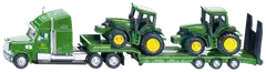 Siku 1:87 Lavettirekka John Deere Traktoreilla - 2