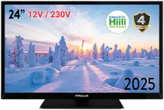 Finlux 24" HD Ready LED TV 12V sekä 230V käyttöjännitteellä 24M6.2ECI-12 - 1