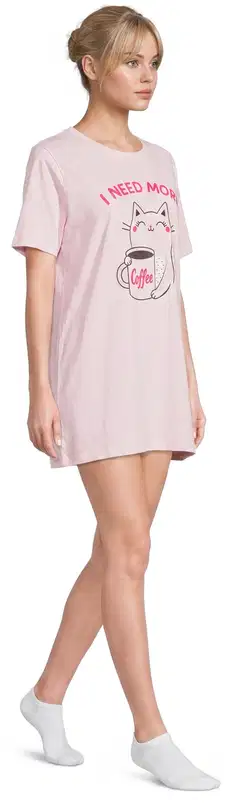 Actuelle naisten yöpaita 212A382605 - Pink-A-boo - 3