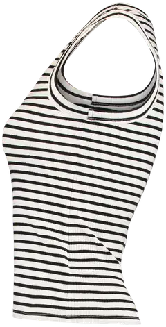 Hailys naisten toppi We44ndy - offwhite/black stripe - 2