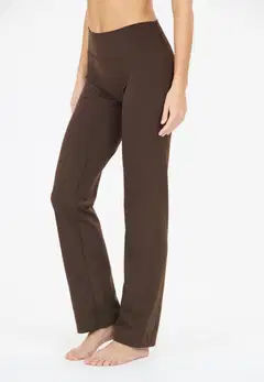 Athlecia naisten leveät treenihousut Emarri EA263447 - 1294 Chocolate Torte - 5