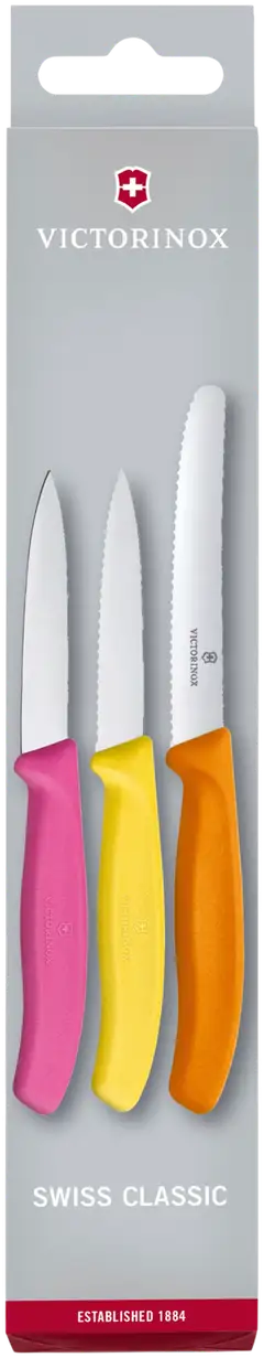 Victorinox pikkuveitsisetti 3 kpl 3 väriä - 1