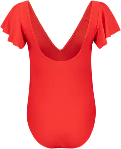 Actuelle naisten uimapuku hihoilla 215A012611 - RED - 2