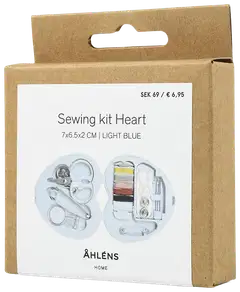 Åhléns Home Ompelupakkaus Heart l.blue - 5