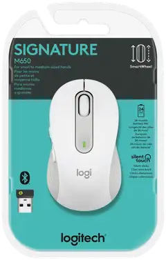 Logitech langaton hiiri Signature M650 Off-White - 5