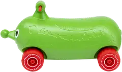 Plasto kuueläin kurkkumaasta vihreä 19 cm - 5