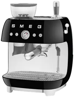 Smeg espressokeitin myllyllä musta EGF03BLEU - 1
