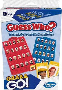Hasbro Matkapeli Guess who Grab&Go - 1