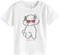 TEX BASIC lasten t-paita koira I276628 - white 2 - 3
