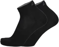 Luode12 unisex lyhytvartiset vaellussukat merinovilla - MUSTA - 1