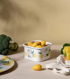 Muurla kannellinen emalipurkki Muumi Iloiset omput 1 l - 4