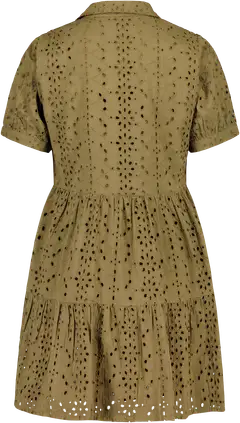 House naisten kaulusmekko 218H172559 - Khaki - 2