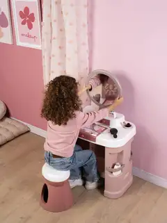 Smoby My Beauty Dressing Table, kampauspöytä kauneusleikkeihin - 6