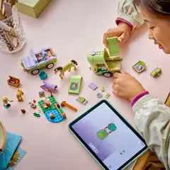 LEGO® LEGO Friends 42695 Hevosen ja varsan kuljetusvaunu - 8