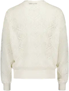 House naisten pitsineule 213H260903 - WHITE - 2