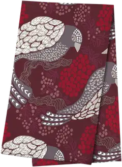 Vallila kaitaliina Viserrys 40x150 cm punainen - 2