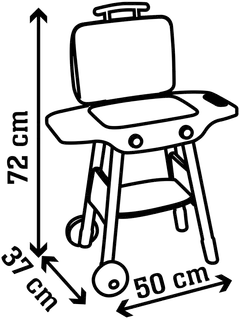 Smoby Barbeque -leikkisetti grillailuun - 8