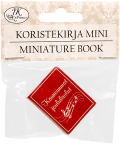 J.K. Primeco Koristekirja mini Joululaulut punainen - 1