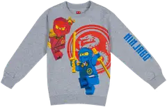 LEGO lasten collegepaita Ninjago DW01 - Grey melange - 1