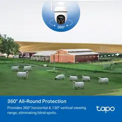 TP-Link Tapo C501GW PAN/TILT 4G -valvontakamera ulkokäyttöön - 14