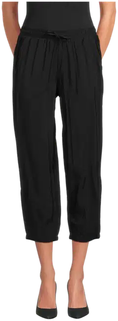 WKLY. naisten culottes-housut 222W090225 - BLACK - 1