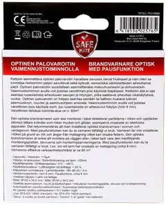 SafeMate palovaroitin optinen vaimennustoiminto - 3