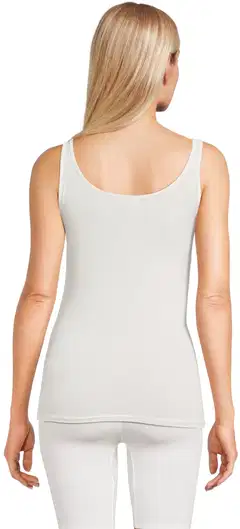 Actuelle naisten alustoppi Bambu 210AW16024 - Ivory - 3