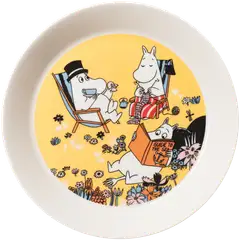 Moomin Arabia Muumi Perheen parissa lautanen 19cm - 1
