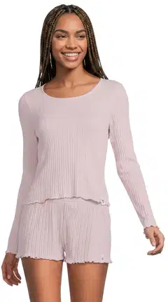 WKLY. naisten pyjamapaita 212W382640 - Pale lilac - 1