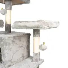 Trekker kissan kiipeilypuu Tower 170 cm harmaa - 5