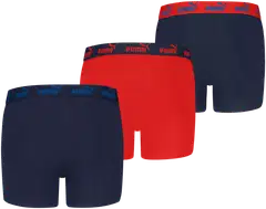 PUMA lasten bokserit 3 kpl Elements sininen/punainen/sininen 701230429 - Navy / Red - 2