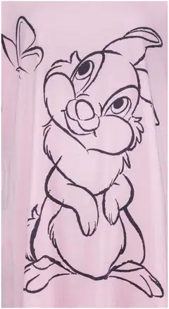 Disney naisten lyhyt yöpaita BI60010A - pink - 2