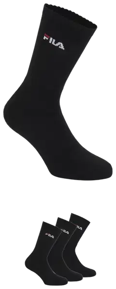 Fila unisex tennissukat 3-pack F9575/3 - BLACK - 2