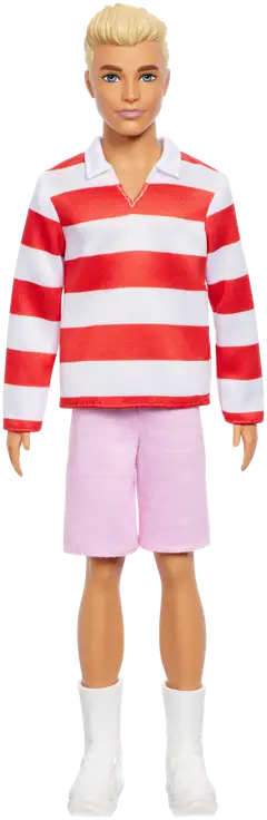 Barbie Ken Fashionista Raidallisessa Paidassa - 3