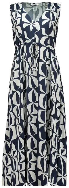 Zabaione naisten mekko Vi44oletta - D2707 navy - 1