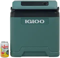 Igloo termosähköinen kylmälaukku IE27 ACDC, tilavuus 27l, vihreä - 11