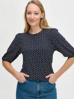 Nanso Naisten pusero Liliana - tummansininen - 3