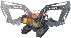 Dickie Toys RC Volvo Mining Kaivinkone 2,4 GHz - 4