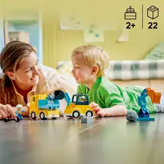 LEGO® DUPLO Town 10475 Työmaa-ajoneuvot 3in1 - 8