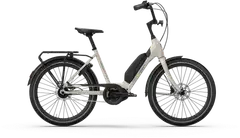 Jopo e-Jopo 24" Sähköpyörä 5-vaihdetta runko 45 cm valkosavi - 1