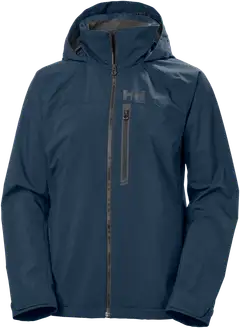 Helly Hansen naisten vanullinen ulkoilutakki W HP Racing Lifaloft Hooded 30373 - Navy - 1